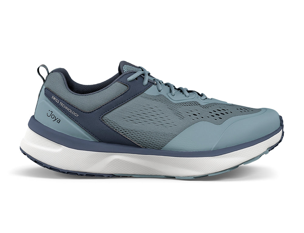 Joya Mens Active Veloce Light Blue Trainers ShoeMed