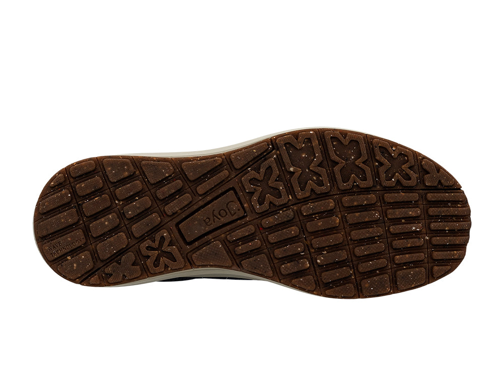 Joya Mens Wave Wide-Fit Zip Moscow Blue II Shoes ShoeMed