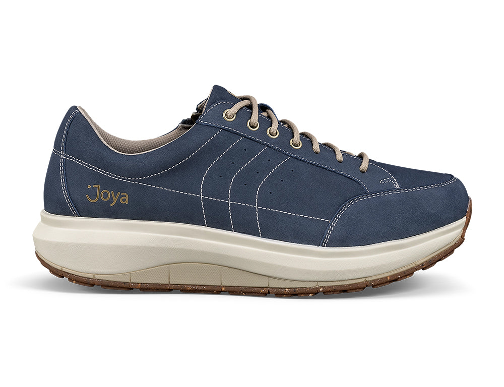 Joya Mens Wave Wide-Fit Zip Moscow Blue II Shoes ShoeMed