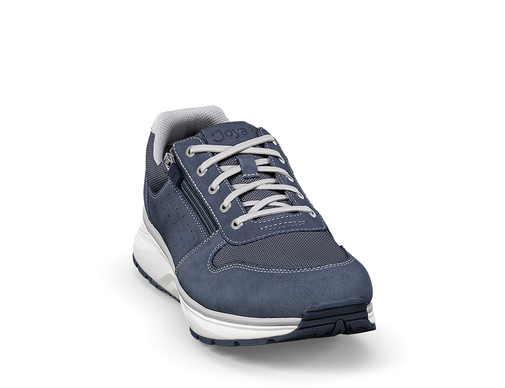 Joya Mens Active Zip Dynamo Blue II Trainers ShoeMed