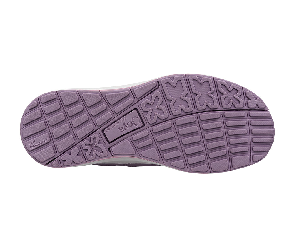 Womens Venice Purple Wide-Fit Zip Wave Shoes