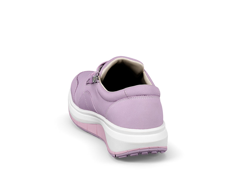 Womens Venice Purple Wide-Fit Zip Wave Shoes