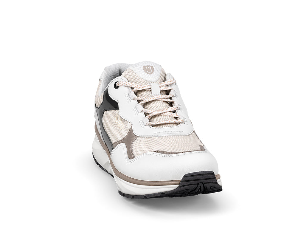 Joya Womens Active Tina III White Gold Trainers ShoeMed