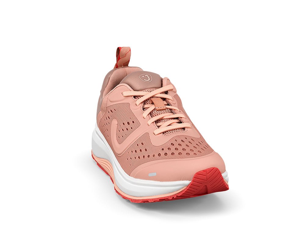Womens Miami Pink Wide-Fit Wave Trainers