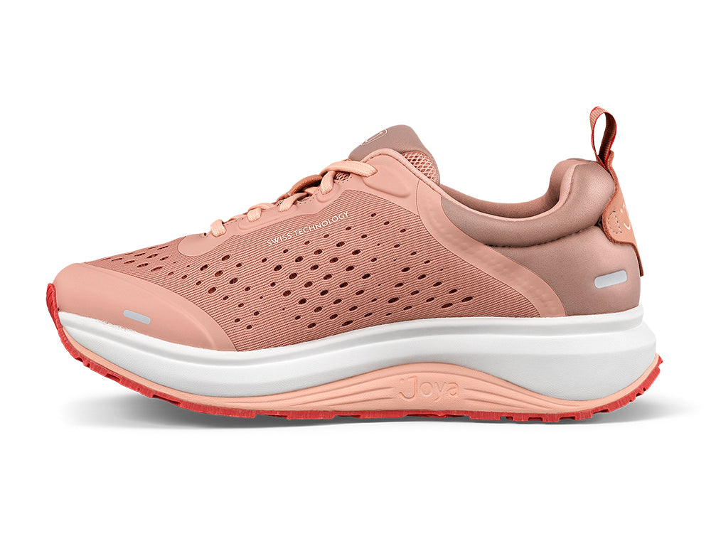 Womens Miami Pink Wide-Fit Wave Trainers