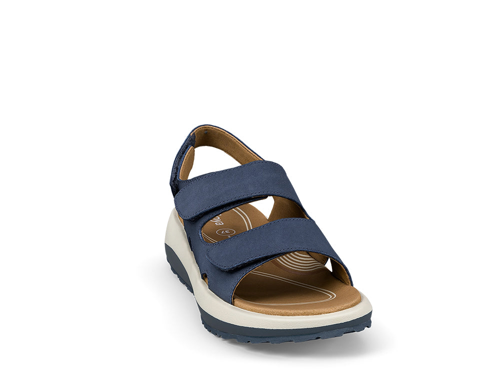Joya Womens Senso Panama Blue Sandals ShoeMed