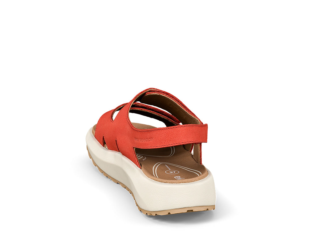 Joya Womens Senso Panama Red Sandals ShoeMed