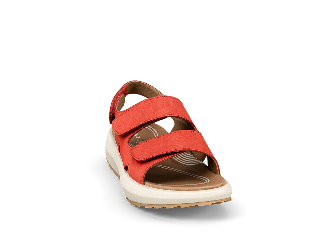 Joya Womens Senso Panama Red Sandals ShoeMed