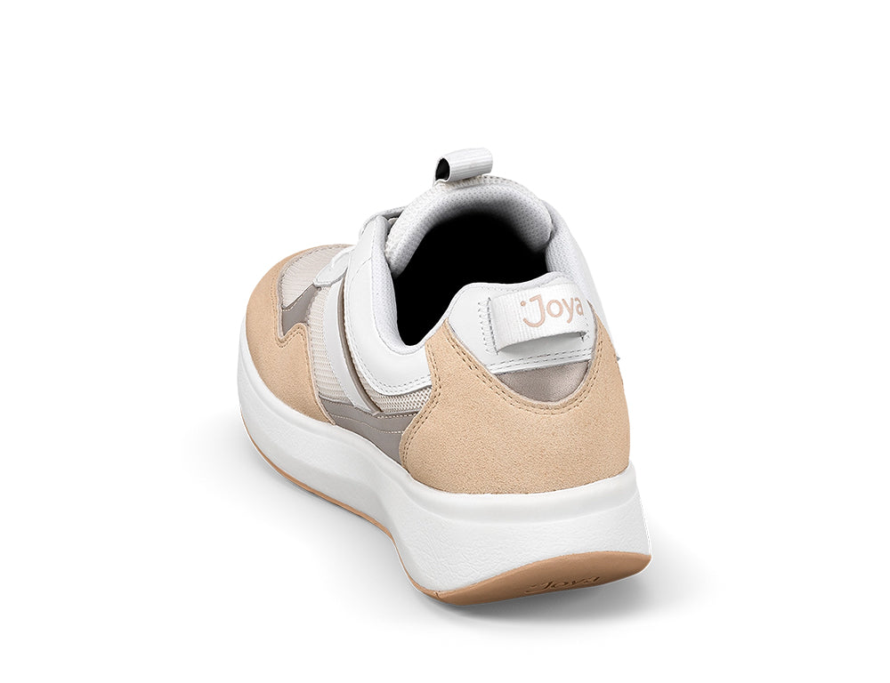 Joya Womens Senso Alegra Beige White Trainers ShoeMed