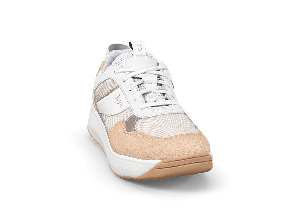 Joya Womens Senso Alegra Beige White Trainers ShoeMed