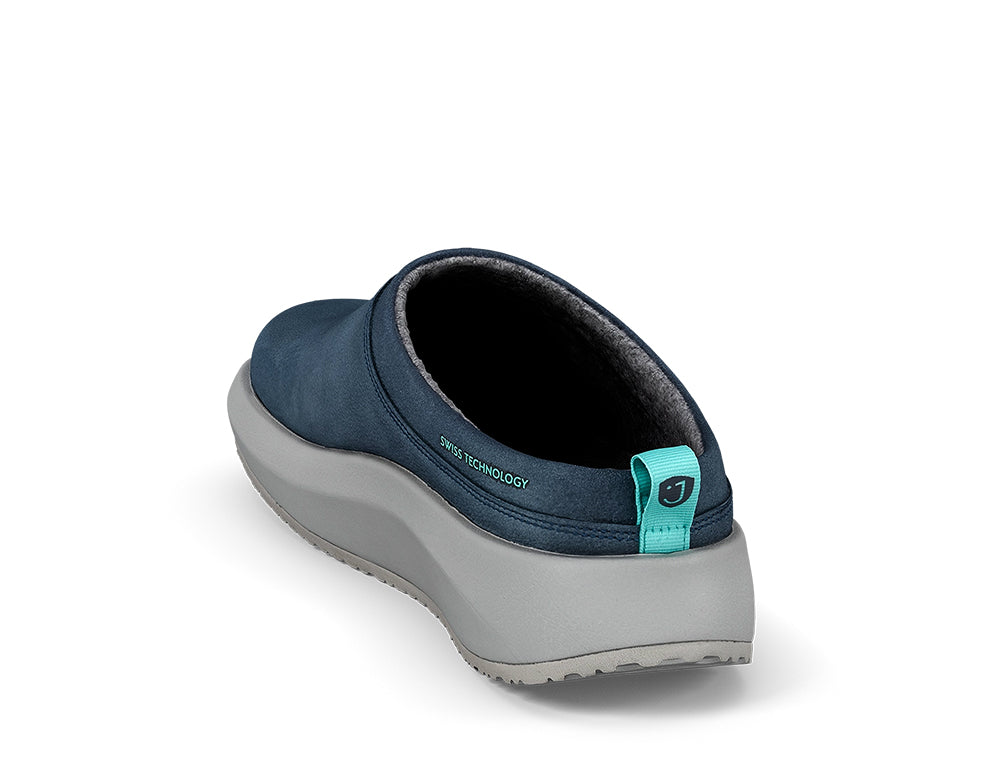Womens Riga Blue Senso Slippers