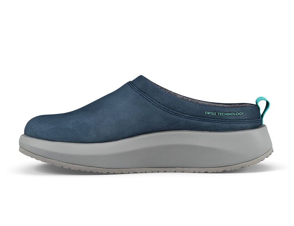 Womens Riga Blue Senso Slippers