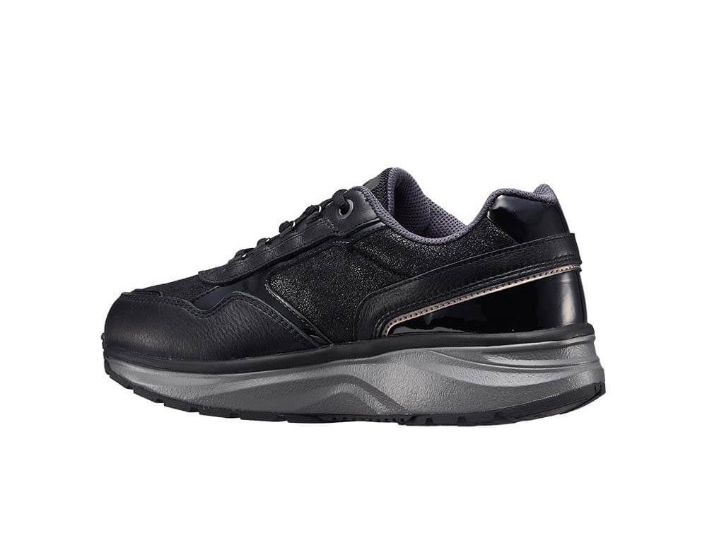 Womens Tina II Black Active Trainers