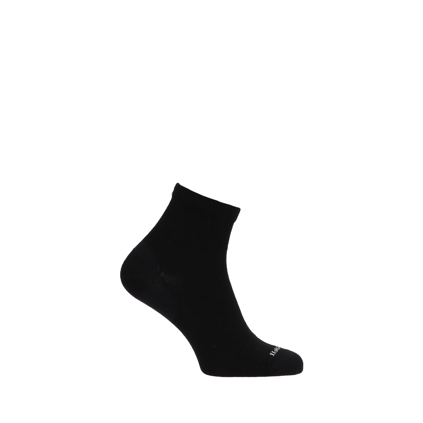 Womens Plantar Ease Heel Pain Relief Black Socks