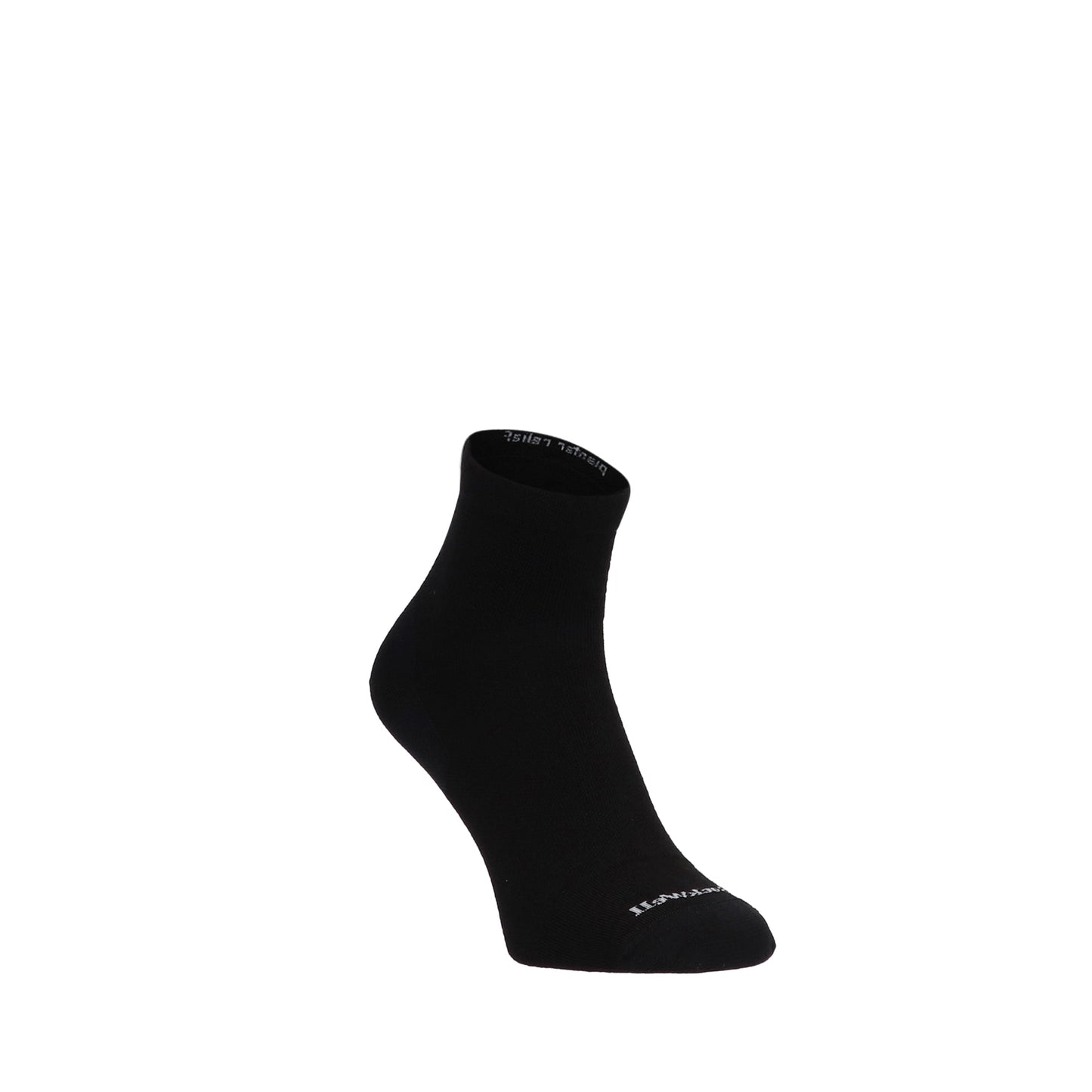 Womens Plantar Ease Heel Pain Relief Black Socks
